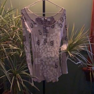 Free People long sleeve shirt